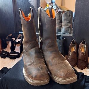 Carolina Men's Brown Leather Boots